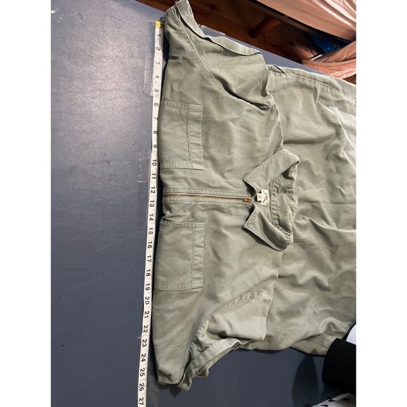 J. Crew Re-Imagined Womens Green Zip-Up Dress Size 24 - Picture 13 of 14